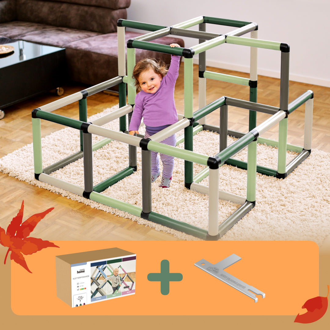 Climbing Pyramid Home + QUADRO Pro Screw Key – QUADRO Toys