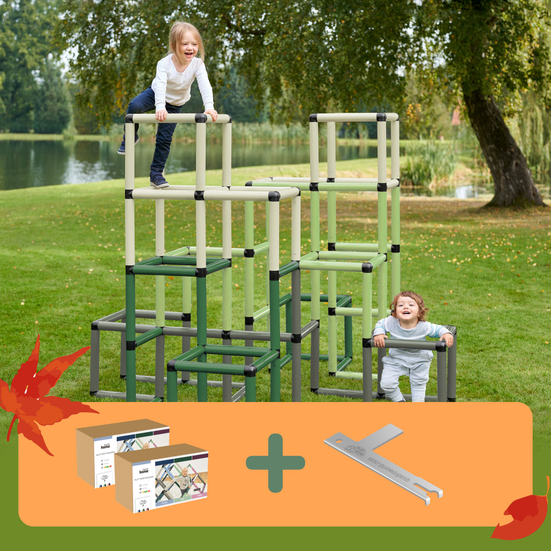 2x Climbing Pyramid Home + QUADRO Pro Screw Key – QUADRO Toys