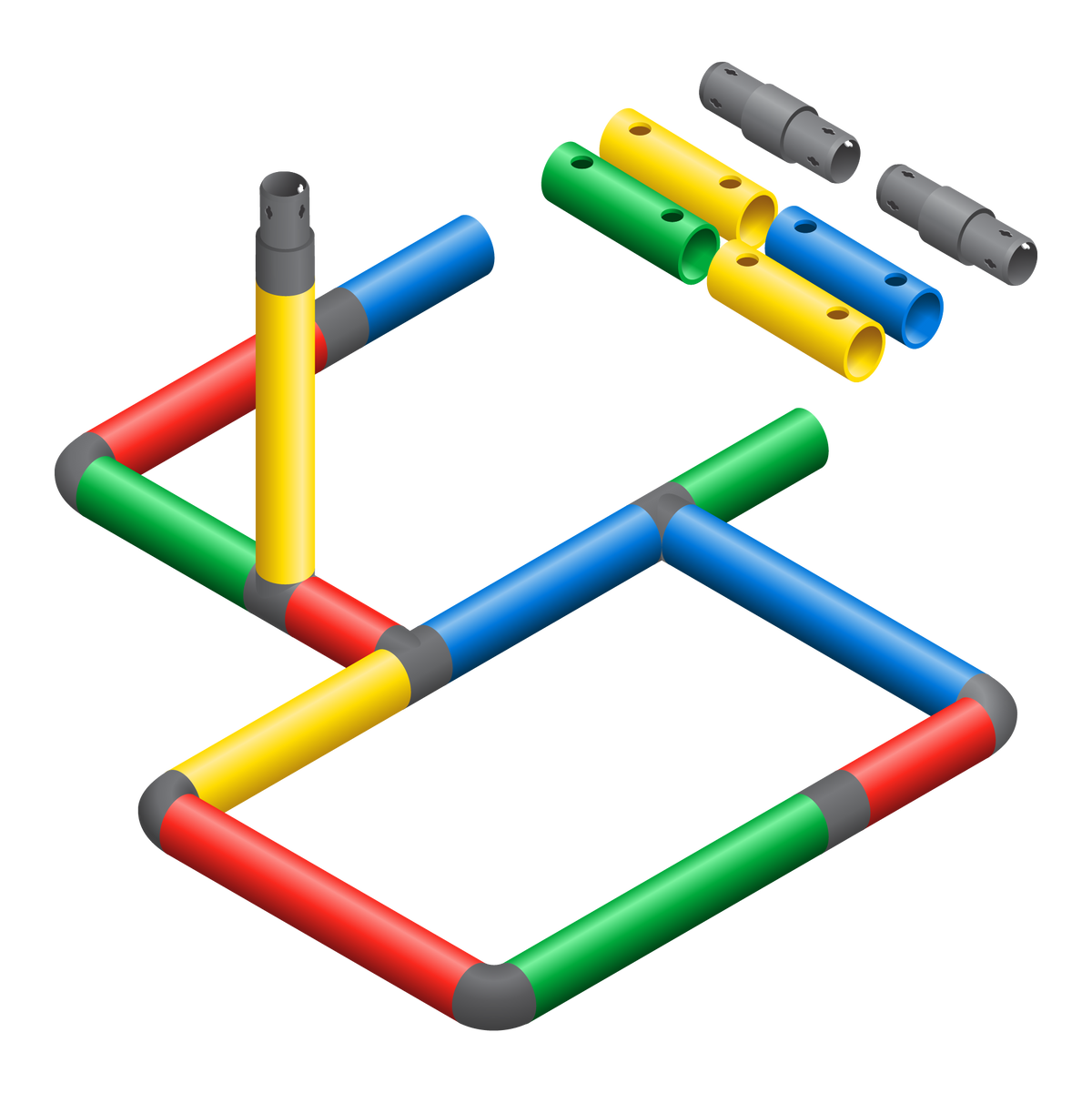 Curved Slide Frame