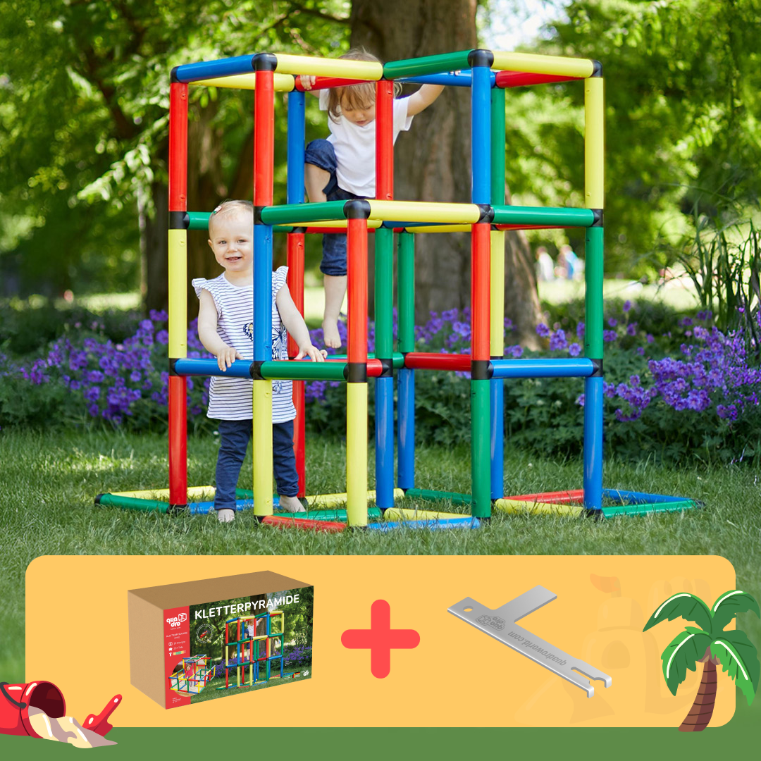 Climbing Pyramid + QUADRO Pro Screw Key – QUADRO Toys