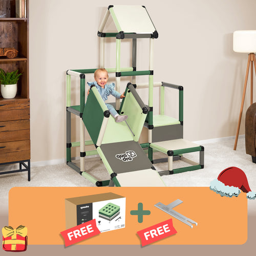 Climbing Pyramid Mint + Upgrade Kit Mint + Hole Panel Set S Mint + QUADRO Pro Screw Key