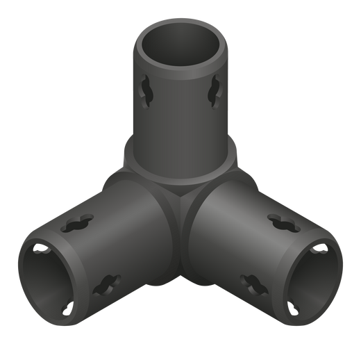 Conector de 3 vías