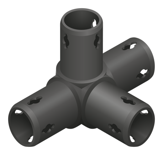 Conector de 4 vías