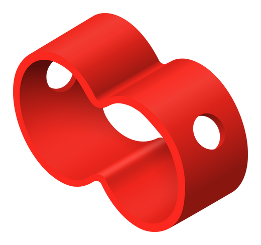Conector de doble tubo