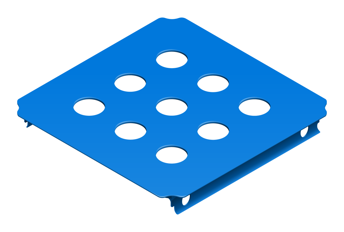 Panneau de trou 40 × 40 cm
