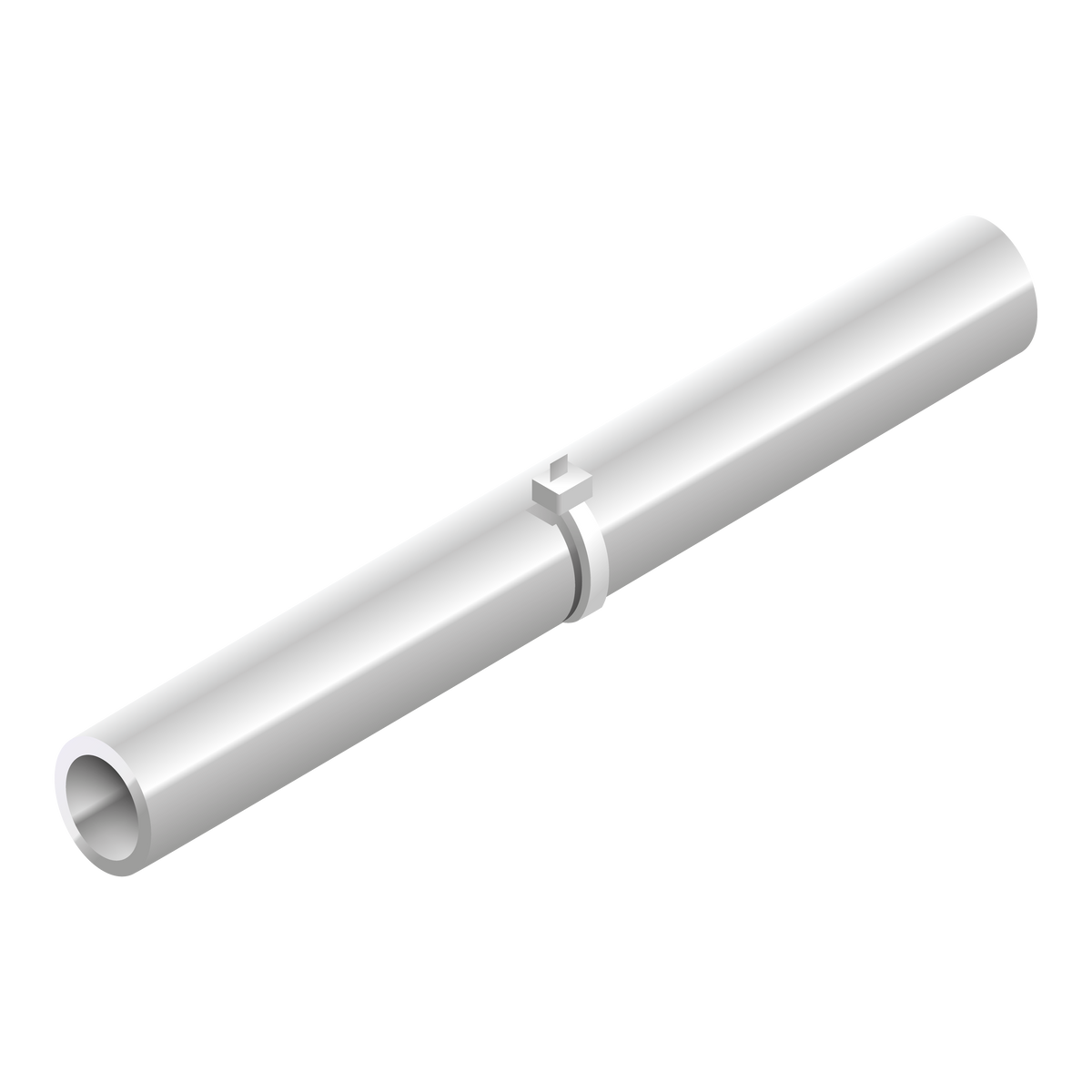 Connecteur profilé en aluminium