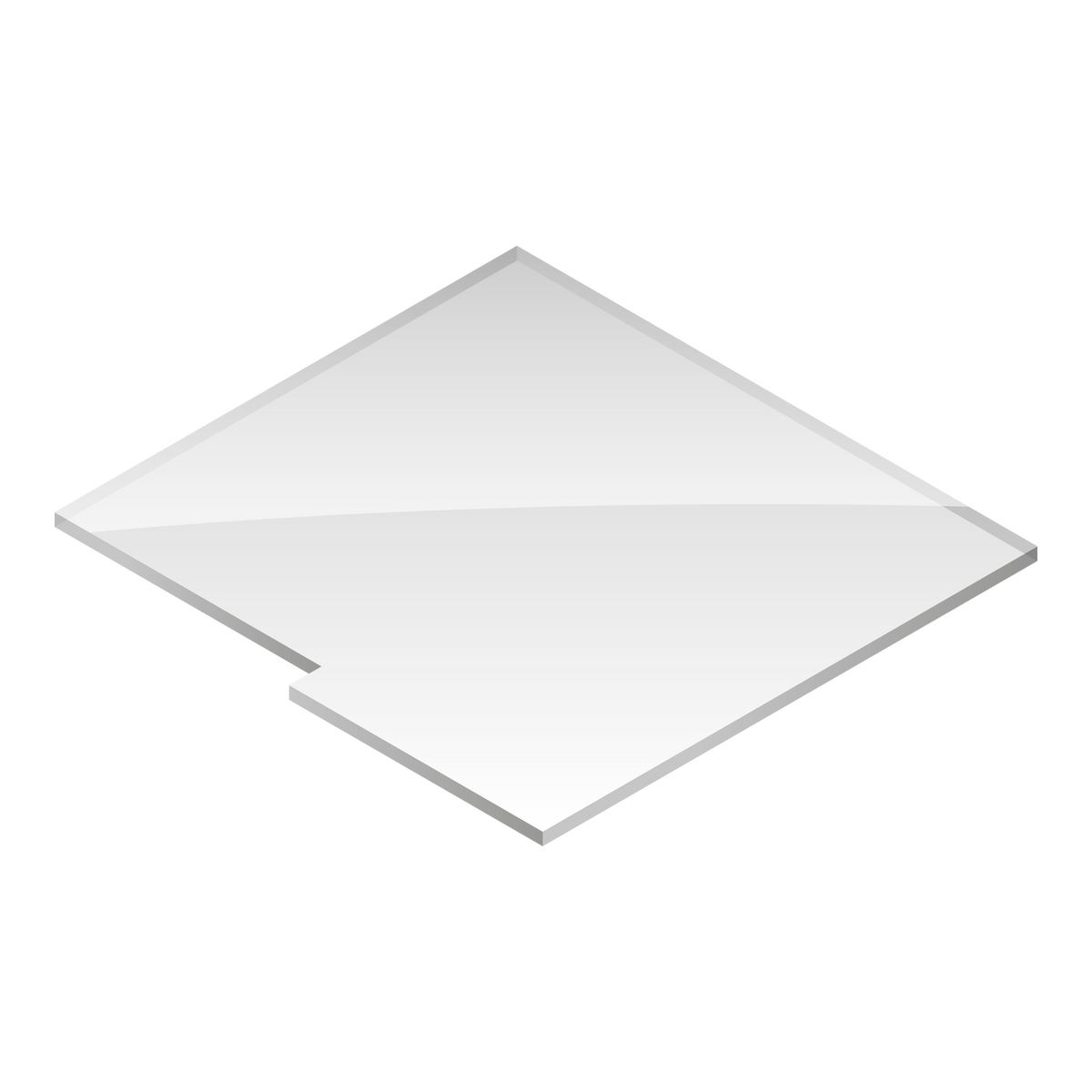 Acrylic Glass (Integrated Slide)